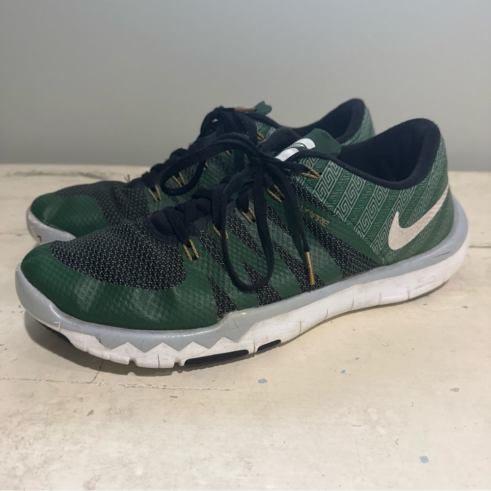 Michigan State Spartans Nike Free Trainer 5.0 V6 Amp Mens Shoes - Sz. 11